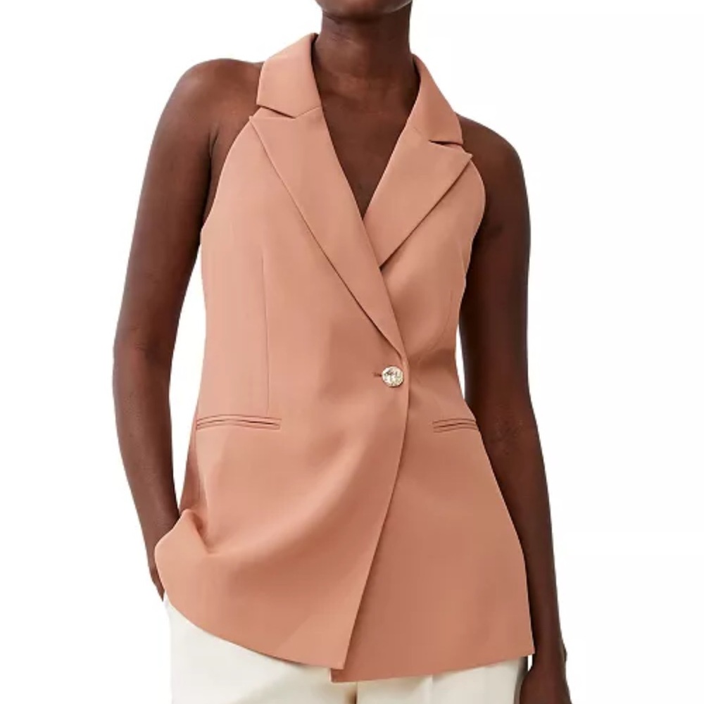French Connection Sleeveless Blazer Vest